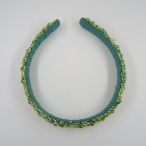 Green jewel headband