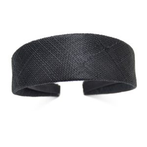 Headband Sinamay - Black
