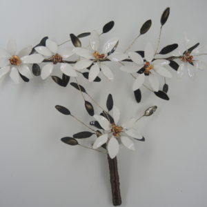 Bouquet / Enamel Pin or Spring Brooch