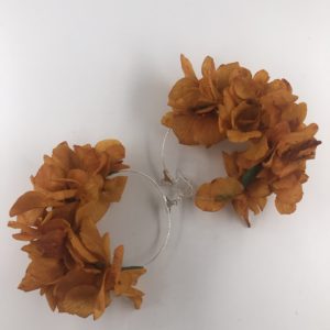 Preserved flowers earrings