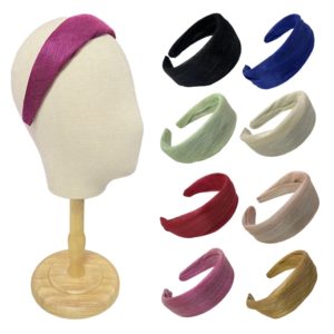 Sinamay silk headband