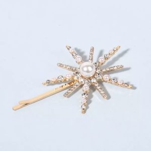 Gold star bride hairpins