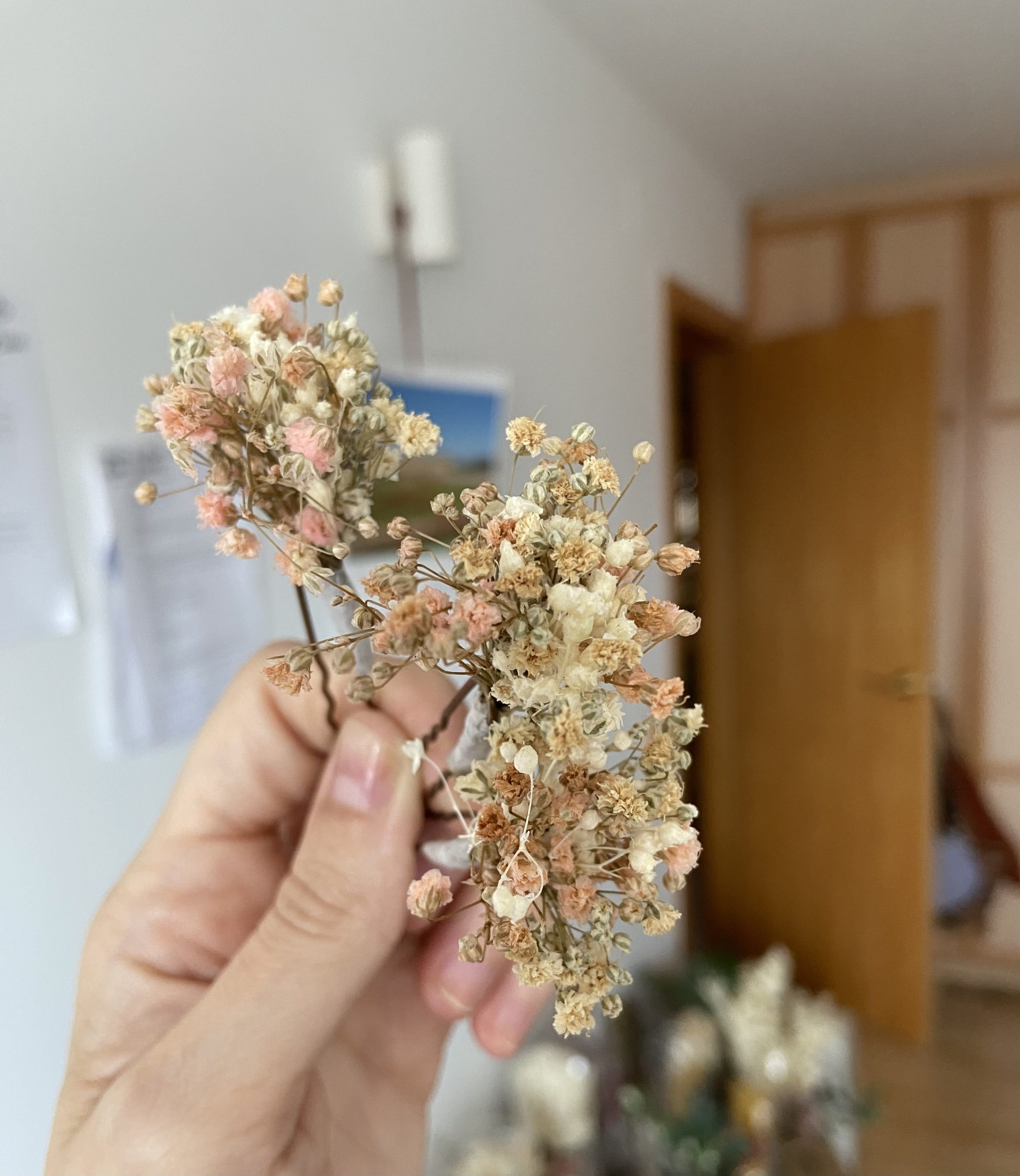 Ramo de Paniculata preservada para bodas - Hecho por Kit