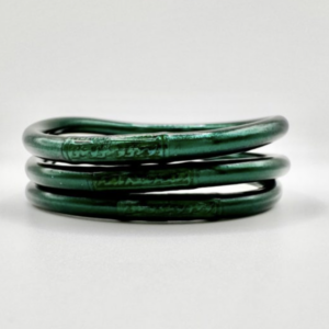 Inicio Pulsera verde pan de oro Talla M